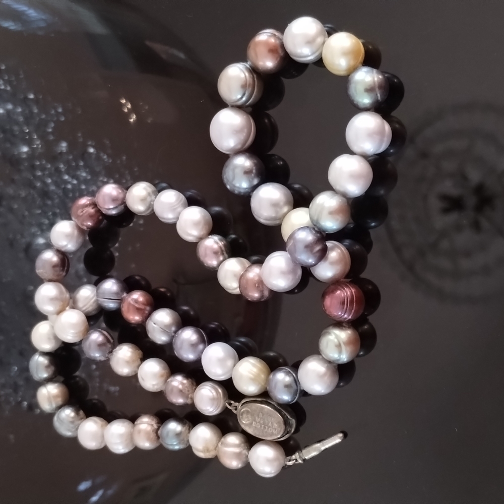 Honora 20 inch multi dark necklace